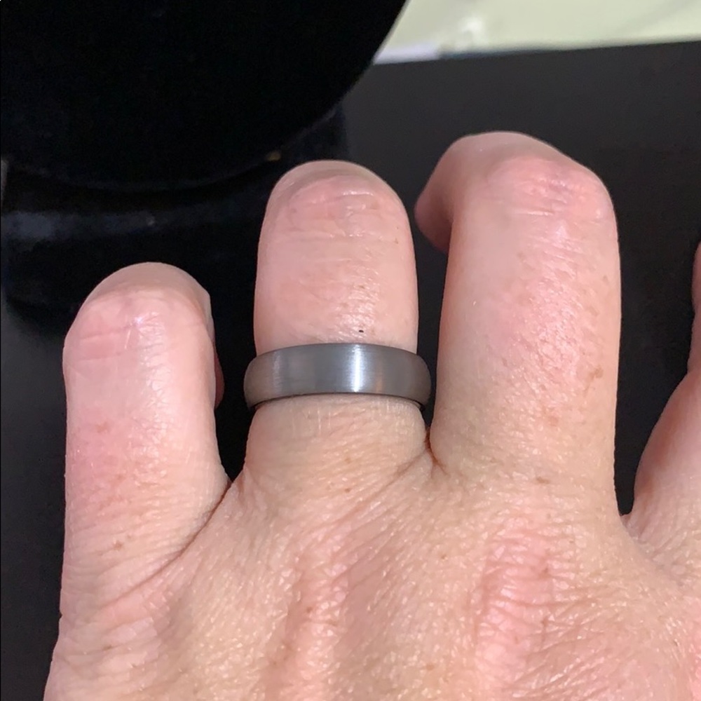 Wedding/Anniversary Band Tungsten Carbide - Picture 5 of 10